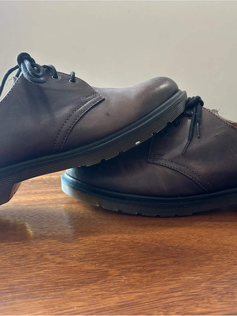 Dr. Martens 1461 Brown Antique Temperley Matte Leather Shoes Men’s Sz US10 EU43